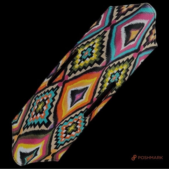 ๐ Aztec Print Envelope Clutch ๐ - Picture 2 of 3